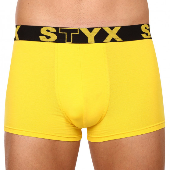 3PACK pánske boxerky Styx športová guma viacfarebné (G9696863)