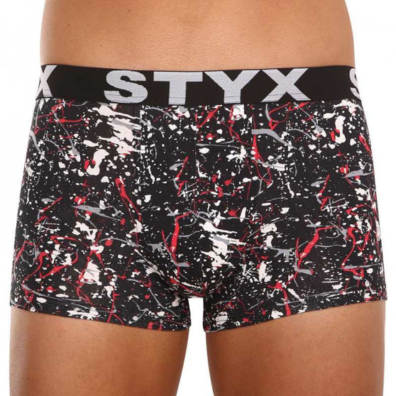 5PACK Pánske boxerky Styx art športová guma nadrozmer (R579023)