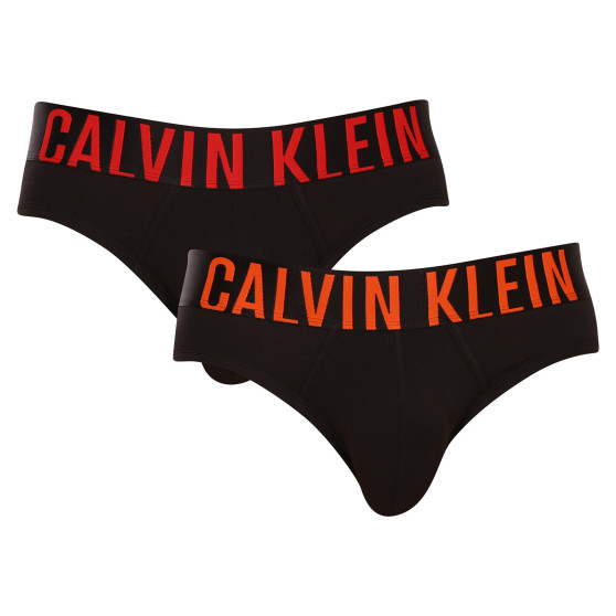 2PACK pánske slipy Calvin Klein čierne (NB2601A-6NB)