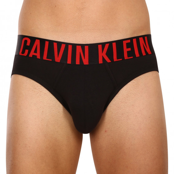 2PACK pánske slipy Calvin Klein čierne (NB2601A-6NB)