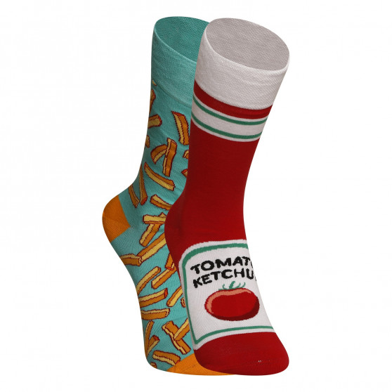 Veselé ponožky Dedoles Hranolky s kečupom (GMRS165)