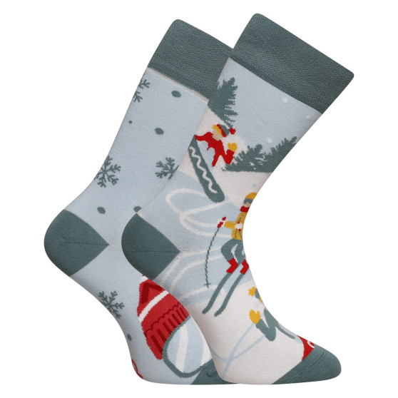 Veselé ponožky Dedoles Na lyžiach (GMRS152)