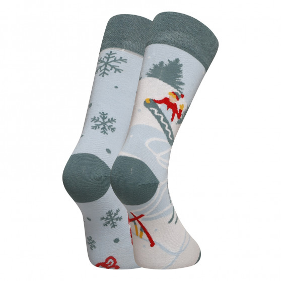 Veselé ponožky Dedoles Na lyžiach (GMRS152)