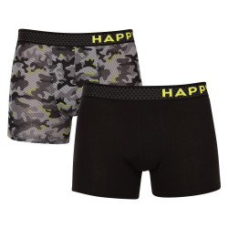 2PACK pánske boxerky Happy Shorts viacfarebné (HSJ 792)