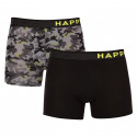 2PACK pánske boxerky Happy Shorts viacfarebné (HSJ 792)