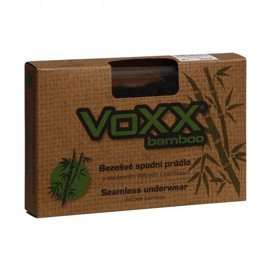 Pánske boxerky VoXX bezšvové bambusové čierné (BS030)