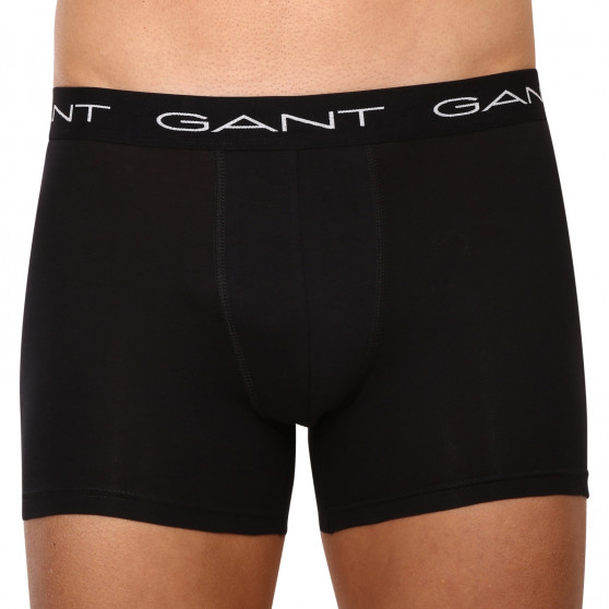 3PACK pánske boxerky Gant čierne (900003004-5)