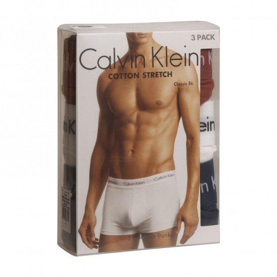 3PACK pánske boxerky Calvin Klein viacfarebné (U2664G-6GY)