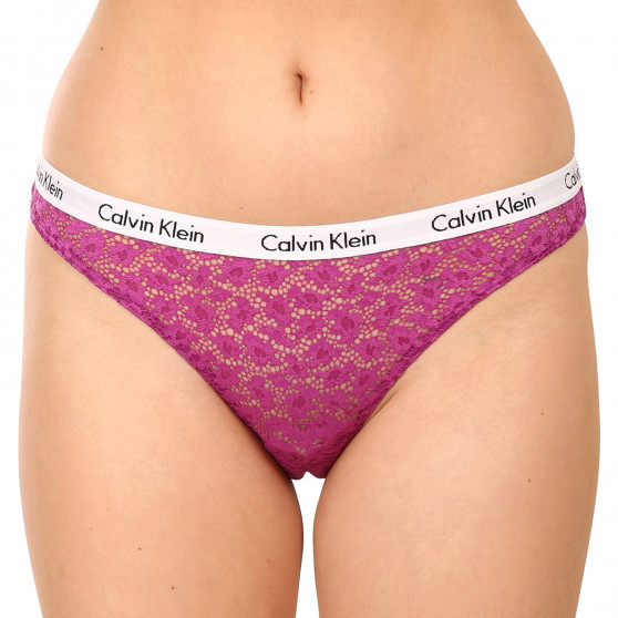 3PACK dámske nohavičky Calvin Klein viacfarebné (QD3926E-6VY)