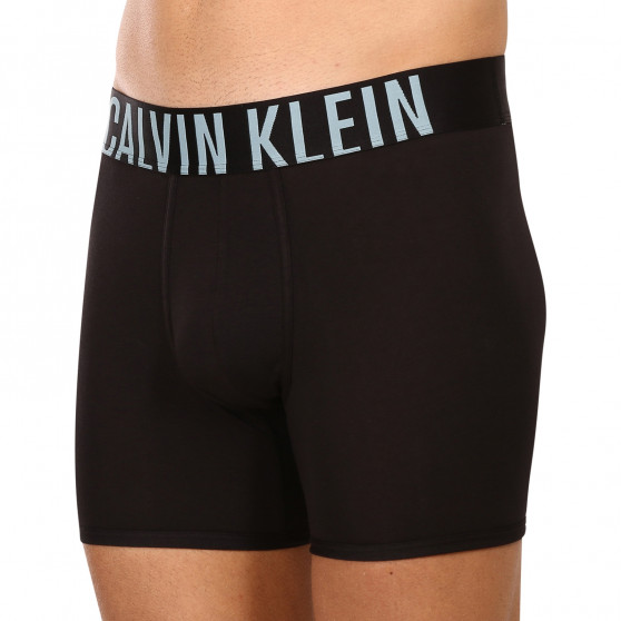 2PACK pánske boxerky Calvin Klein čierne (NB2603A-6HF)