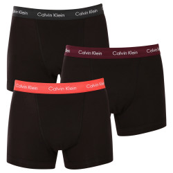 3PACK pánske boxerky Calvin Klein čierne (U2662G-6GS)