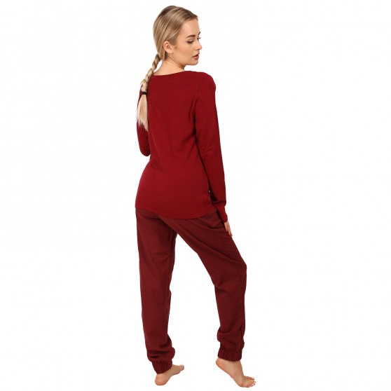 Dámske pyžamo Calvin Klein červené (QS6579E-TX4)