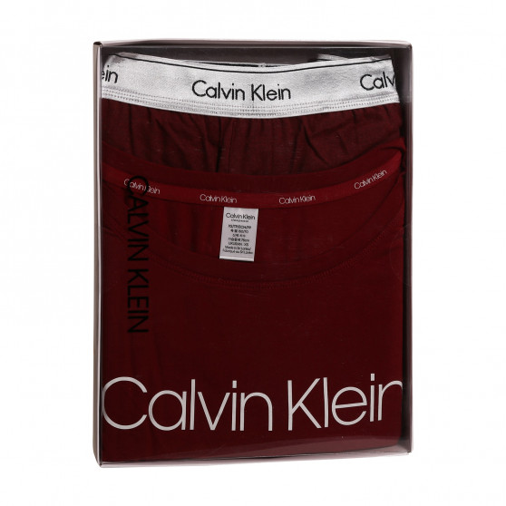 Dámske pyžamo Calvin Klein červené (QS6579E-TX4)