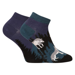Veselé ponožky Dedoles Vlk v splne (GMLS210)