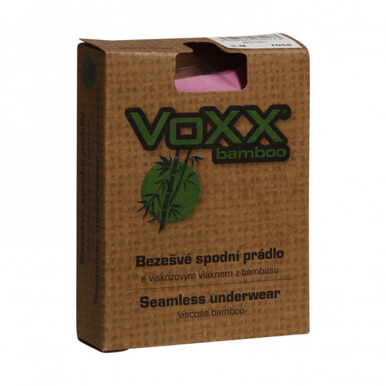 Dámske bambusové nohavičky VoXX bezšvové ružové (BS001)