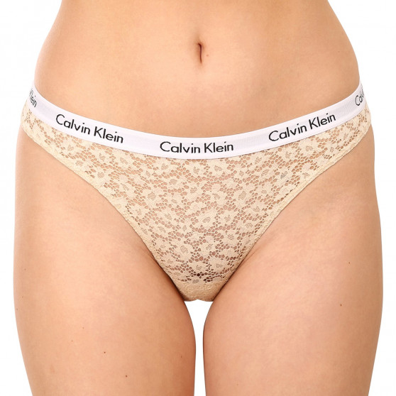 3PACK dámske nohavičky Calvin Klein viacfarebné (QD3926E-6Q2)