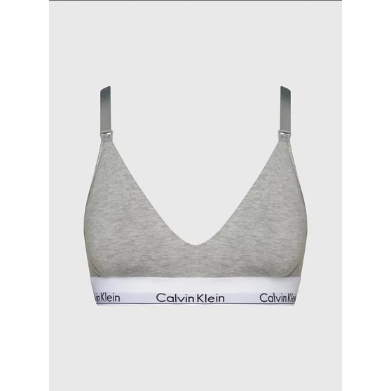 Dámska podprsenka Calvin Klein dojčiace sivá (QF6218E-020)
