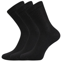 3PACK ponožky BOMA čierne (012-41-39 I)