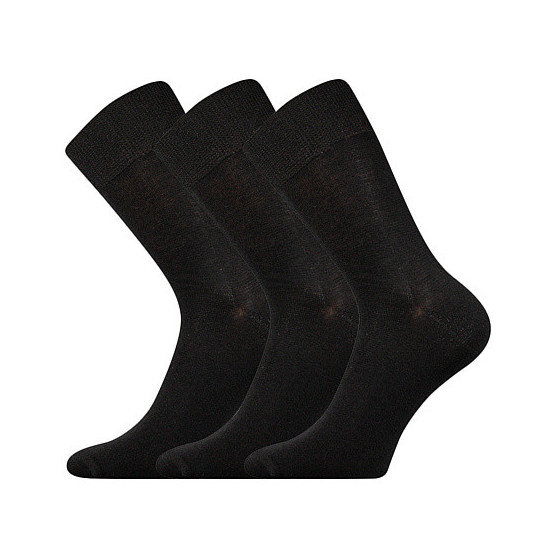 3PACK ponožky BOMA čierné (Radovan-a)