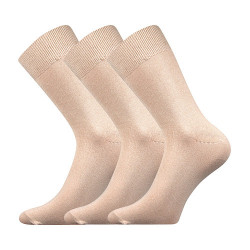 3PACK ponožky BOMA béžové (Radovan-a)