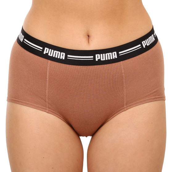 2PACK dámske nohavičky Puma hnedé (603033001 013)