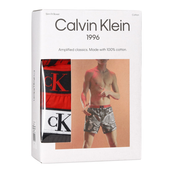 3PACK pánske trenky Calvin Klein viacfarebné (NB3412A-DRM)