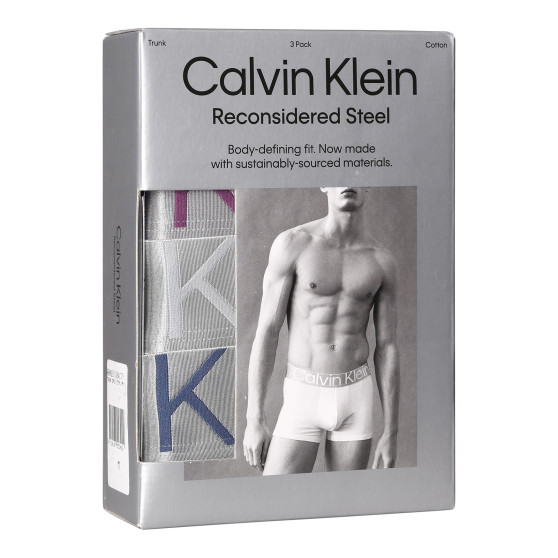 3PACK pánske boxerky Calvin Klein viacfarebné (NB3130A-C7Y)