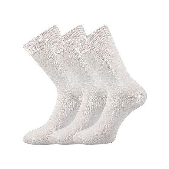 3PACK ponožky BOMA bielé (Blažej)