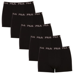 5PACK pánske boxerky Fila čierne (FU5004/5-200)