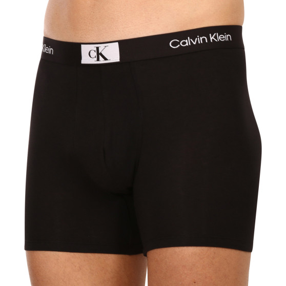 3PACK pánske boxerky Calvin Klein čierné (NB3529A-UB1)