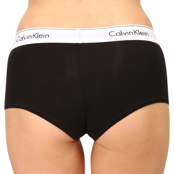 Dámske nohavičky s nohavičkou Calvin Klein boyshort čierne (F3788E-001)