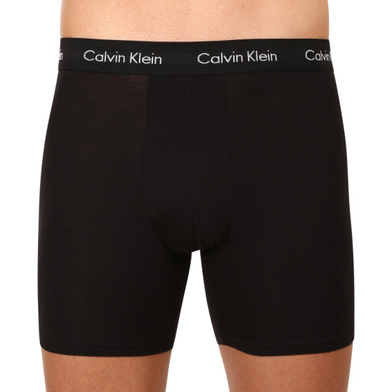 3PACK pánske boxerky Calvin Klein čierne (NB1770A-XWB)