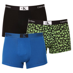 3PACK pánske boxerky Calvin Klein viacfarebné (NB3528A-DYD)