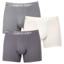 3PACK pánske boxerky Calvin Klein viacfarebné (NB2971A-CBB)