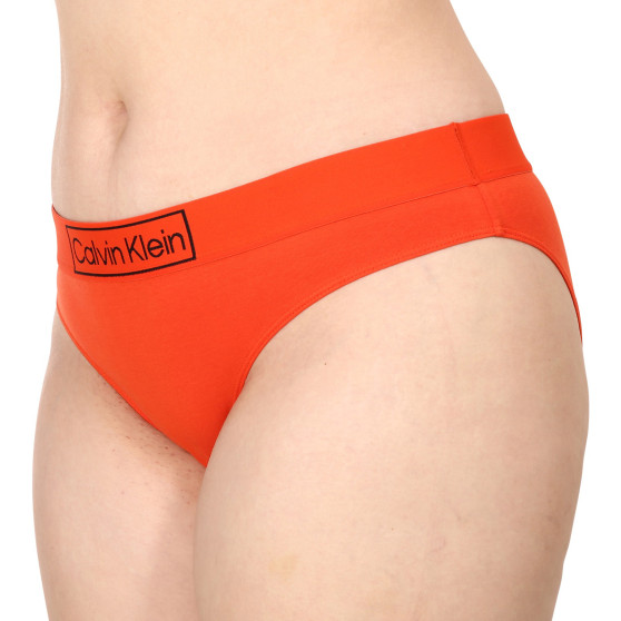 Dámske nohavičky Calvin Klein nadrozmer oranžové (QF6824E-3CI)