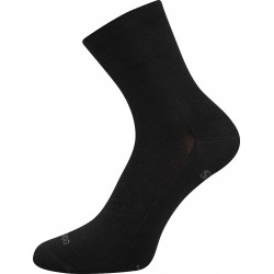 Ponožky VoXX členkové bambusové černé (Baeron)