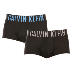 2PACK pánske boxerky Calvin Klein čierné (NB2599A-C2H)