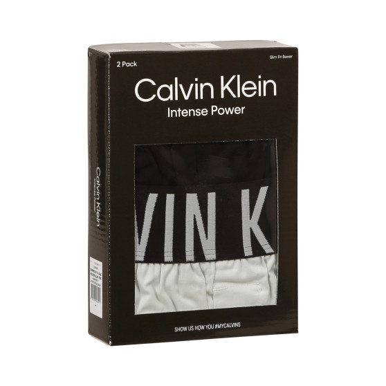 2PACK pánske trenky Calvin Klein viacfarebné (NB2637A-CAE)