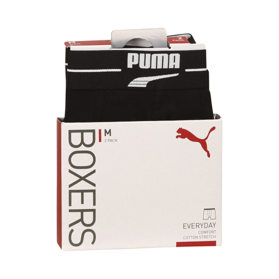 2PACK pánske boxerky Puma čierné (701221415 001)