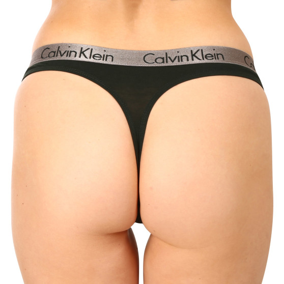 3PACK dámske tangá Calvin Klein viacfarebná (QD3560E-BOZ)