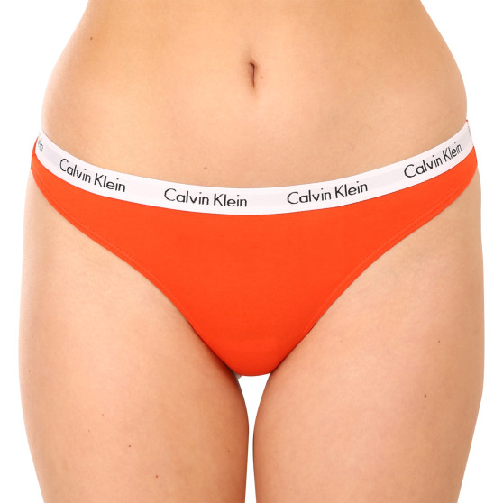 5PACK dámska tanga Calvin Klein viacfarebná (QD3585E-BNG)