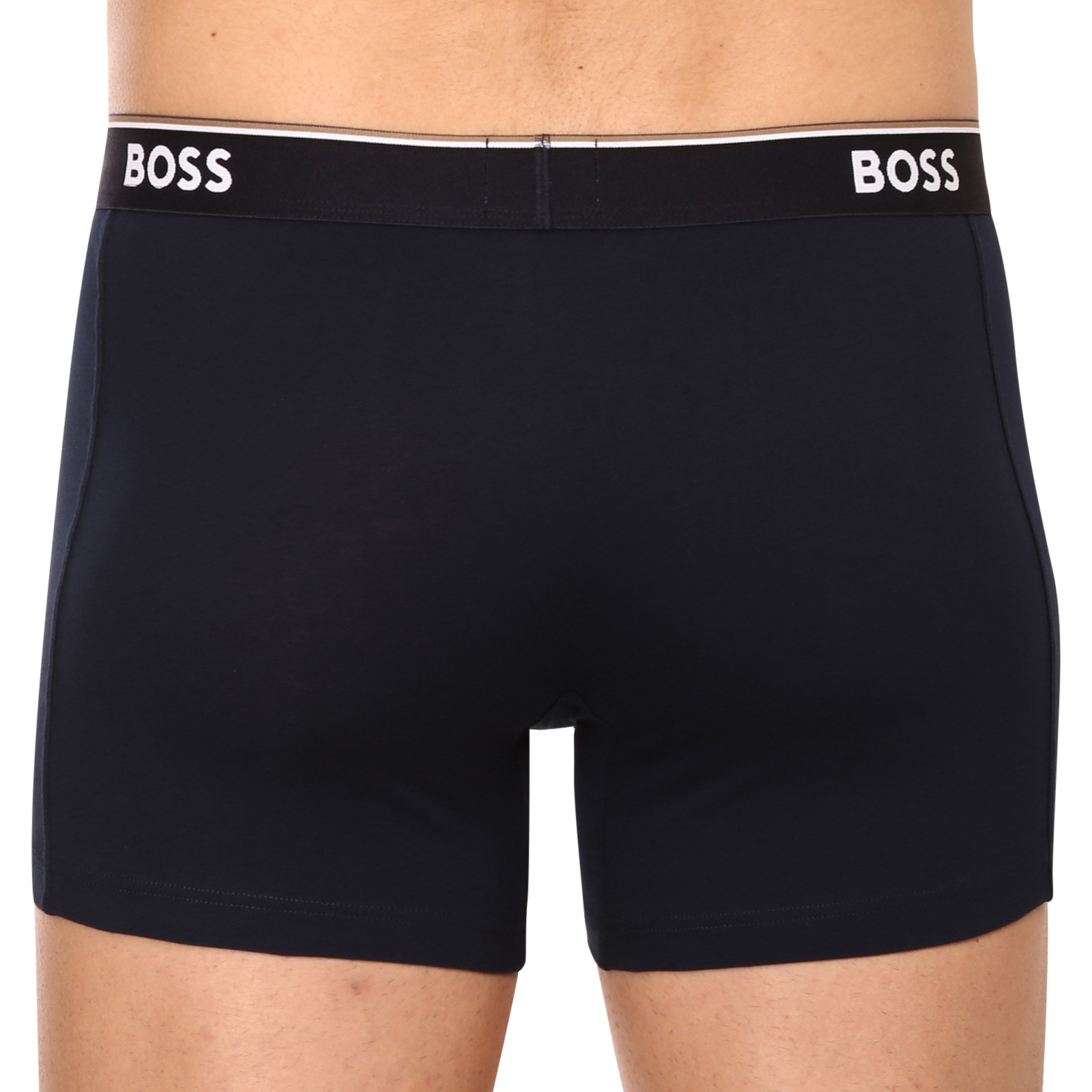 3PACK pánske boxerky BOSS tmavo modré (50475282 480) L, trenky.