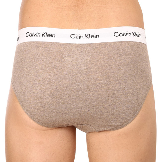 3PACK pánske slipy Calvin Klein viacfarebné (U2661G-CAK)