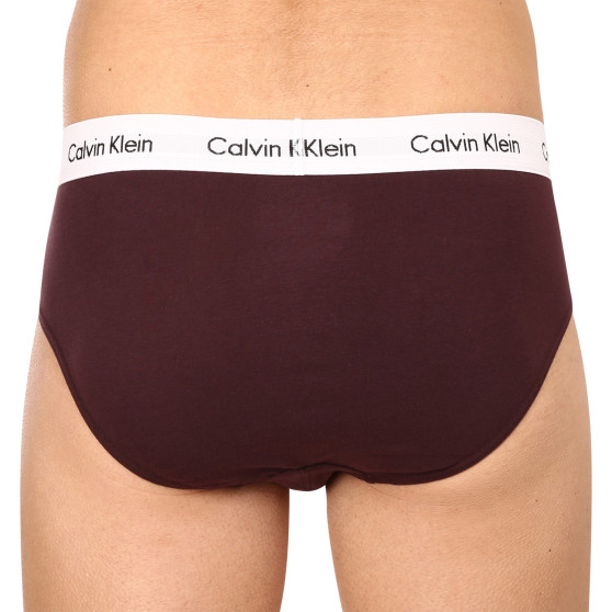 3PACK pánske slipy Calvin Klein viacfarebné (U2661G-CAK)