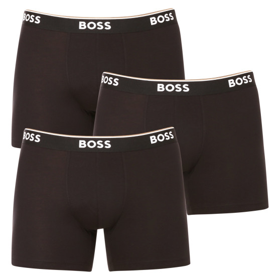 3PACK pánske boxerky BOSS čierné (50475282 001)