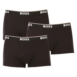3PACK pánske boxerky Hugo Boss čierné (50475274 001)