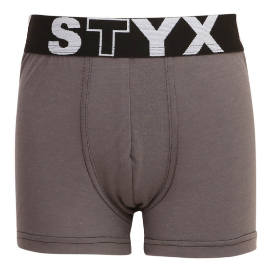 3PACK detské boxerky Styx športová guma viacfarebné (3GJ96739)
