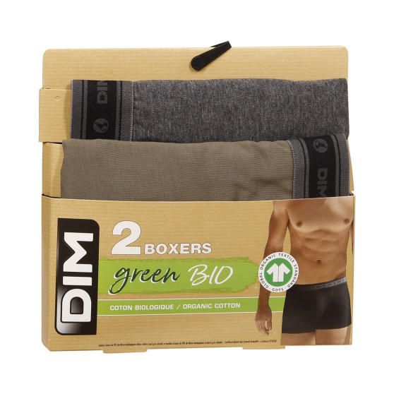2PACK pánske boxerky DIM viacfarebné (DI000A6C-A9S)