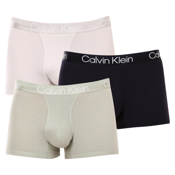 3PACK pánske boxerky Calvin Klein viacfarebné (NB2970A-CBC)