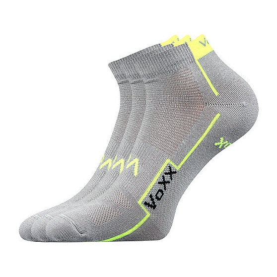 3PACK ponožky VoXX svetlosivé (Kato)